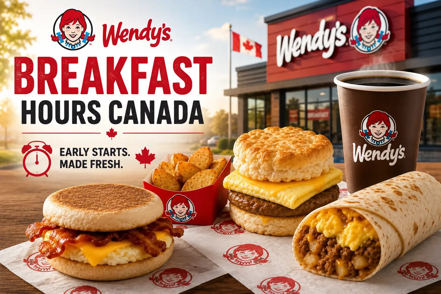 Wendy's Breakfast Hours Canada